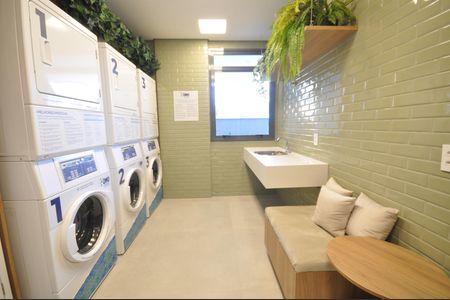 Studio à venda com 26m², 1 quarto e sem vagaLavanderia