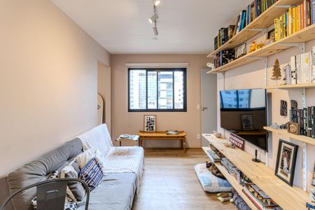 Sala de apartamento para alugar com 1 quarto, 45m² em Vila Buarque, São Paulo