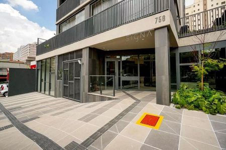 Studio para alugar com 31m², 1 quarto e sem vaga Studio para alugar com 31m², 1 quarto e sem vagaFachada