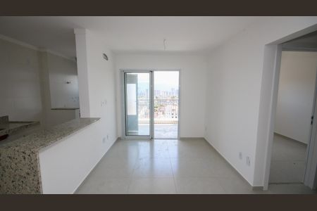 Sala de apartamento para alugar com 2 quartos, 67m² em Canto do Forte, Praia Grande