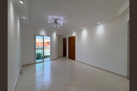 Sala de apartamento para alugar com 3 quartos, 88m² em Jardim Progresso, Santo André