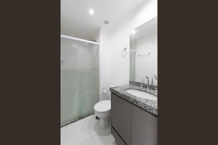 Banheiro de kitnet/studio à venda com 1 quarto, 26m² em Campos Elíseos, São Paulo