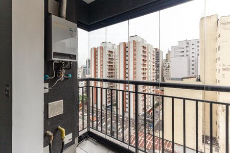 Varanda do Studio de kitnet/studio à venda com 1 quarto, 27m² em Campos Elíseos, São Paulo