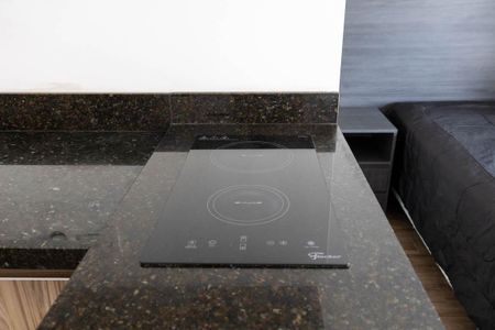 Studio à venda com 26m², 1 quarto e sem vagaCozinha