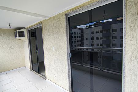 Sala - varanda de apartamento à venda com 4 quartos, 198m² em Pechincha, Rio de Janeiro