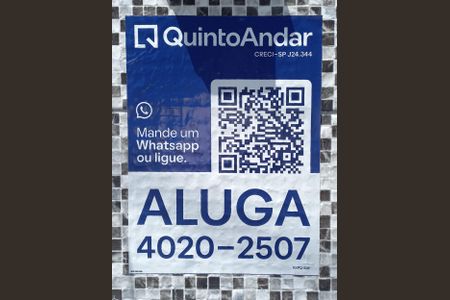 Studio para alugar com 14m², 1 quarto e sem vaga Studio para alugar com 14m², 1 quarto e sem vagaPlaca