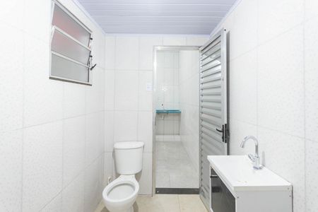 Banheiro de kitnet/studio para alugar com 0 quarto, 26m² em Rio Comprido, Rio de Janeiro