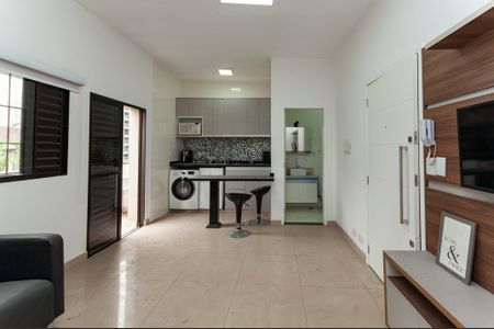 Sala de apartamento para alugar com 1 quarto, 40m² em Perdizes, São Paulo