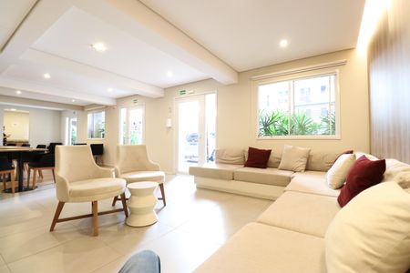 Apartamento para alugar com 31m², 1 quarto e sem vagaÁrea comum - Salão de festas