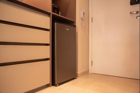 Studio à venda com 27m², 1 quarto e sem vagaCozinha