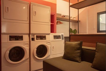 Studio à venda com 27m², 1 quarto e sem vagaÁrea comum - Lavanderia