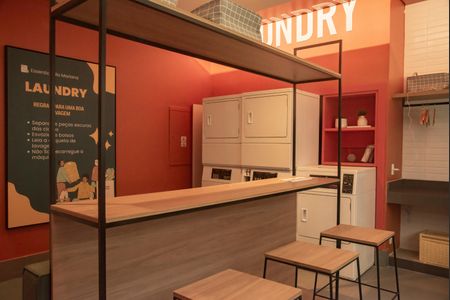 Studio à venda com 27m², 1 quarto e sem vagaÁrea comum - Lavanderia