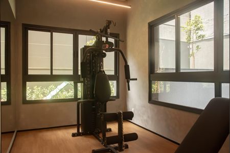 Studio à venda com 27m², 1 quarto e sem vagaÁrea comum - Academia