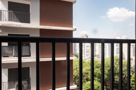 Studio à venda com 27m², 1 quarto e sem vagaVaranda