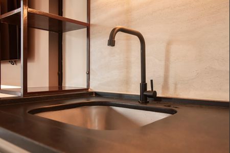 Studio à venda com 27m², 1 quarto e sem vagaCozinha