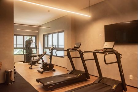 Studio à venda com 27m², 1 quarto e sem vagaÁrea comum - Academia