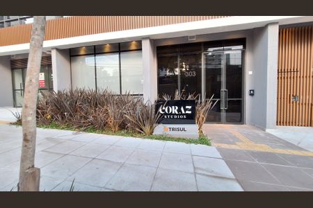 Studio para alugar com 25m², 1 quarto e sem vaga Studio para alugar com 25m², 1 quarto e sem vagaFachada