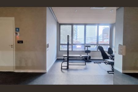 Studio para alugar com 25m², 1 quarto e sem vaga Studio para alugar com 25m², 1 quarto e sem vagaAcademia