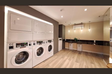 Studio para alugar com 25m², 1 quarto e sem vaga Studio para alugar com 25m², 1 quarto e sem vagaLavanderia