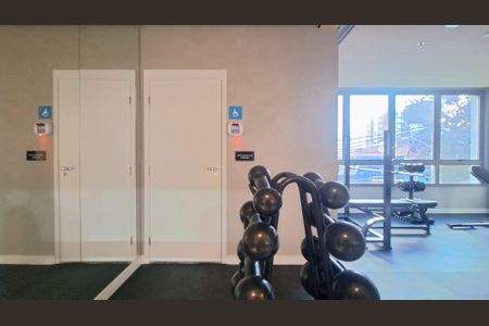 Studio para alugar com 25m², 1 quarto e sem vaga Studio para alugar com 25m², 1 quarto e sem vagaAcademia