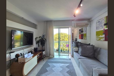 Sala  de apartamento à venda com 2 quartos, 92m² em Barra da Tijuca, Rio de Janeiro