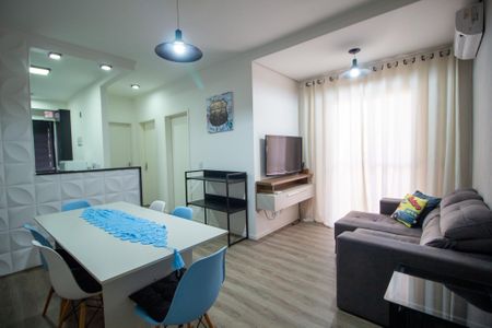 Sala de apartamento para alugar com 2 quartos, 56m² em Jardim Sao Carlos, Sorocaba