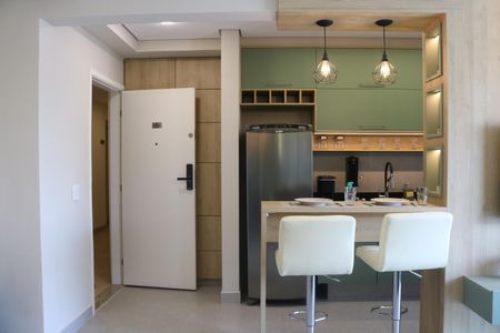 Sala de apartamento à venda com 1 quarto, 46m² em Várzea da Barra Funda, São Paulo