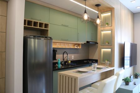 Apartamento à venda com 46m², 1 quarto e 1 vagaCozinha