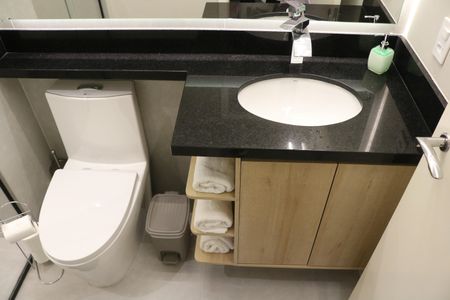 Apartamento à venda com 46m², 1 quarto e 1 vagaBanheiro da Suíte