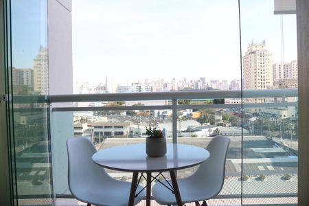 Varanda de apartamento à venda com 1 quarto, 46m² em Várzea da Barra Funda, São Paulo