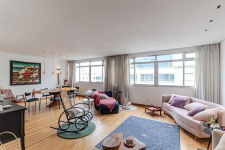 Sala de apartamento à venda com 3 quartos, 179m² em Higienópolis, São Paulo
