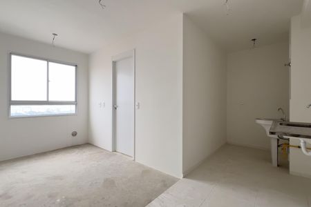 Sala de apartamento à venda com 2 quartos, 36m² em Vila Flora, Guarulhos