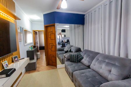 Sala de apartamento para alugar com 2 quartos, 56m² em Jardim Santo Alberto, Santo André