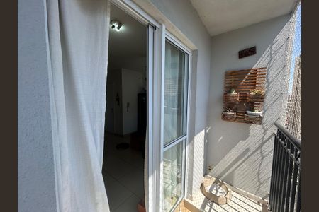 Varanda da Sala de apartamento para alugar com 2 quartos, 55m² em Vila Augusta, Guarulhos