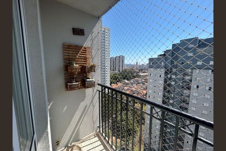 Varanda da Sala de apartamento para alugar com 2 quartos, 55m² em Vila Augusta, Guarulhos