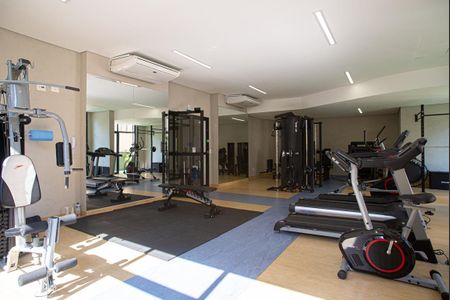 Apartamento à venda com 45m², 2 quartos e 1 vaga Apartamento à venda com 45m², 2 quartos e 1 vagaÁrea comum - Academia