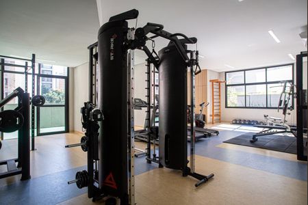 Apartamento à venda com 45m², 2 quartos e 1 vaga Apartamento à venda com 45m², 2 quartos e 1 vagaÁrea comum - Academia