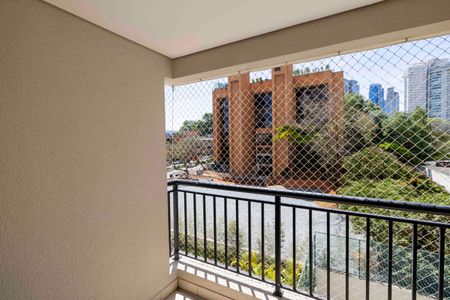 Varanda da Sala de apartamento para alugar com 2 quartos, 62m² em Alphaville Empresarial, Barueri