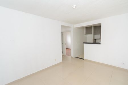 Sala de apartamento para alugar com 2 quartos, 46m² em Diamante, Contagem