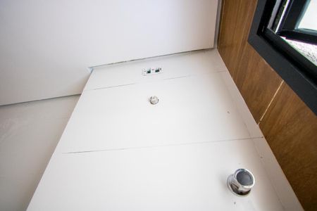 Apartamento à venda com 45m², 2 quartos e 2 vagas Apartamento à venda com 45m², 2 quartos e 2 vagasBanheiro social