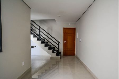 Sala de apartamento à venda com 2 quartos, 94m² em Campestre, Santo André
