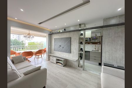 Sala de apartamento à venda com 2 quartos, 63m² em Vila Anastácio, São Paulo