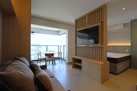 Studio de kitnet/studio para alugar com 1 quarto, 38m² em Indianópolis, São Paulo