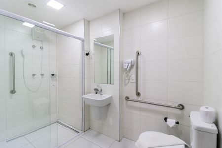 Studio para alugar com 42m², 1 quarto e sem vagaBanheiro 