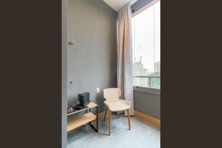 Studio para alugar com 42m², 1 quarto e sem vagaVaranda 