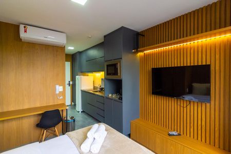Studio de kitnet/studio para alugar com 1 quarto, 36m² em Santo Amaro, São Paulo