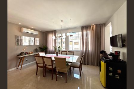 Sala de jantar de apartamento à venda com 3 quartos, 141m² em Copacabana, Rio de Janeiro