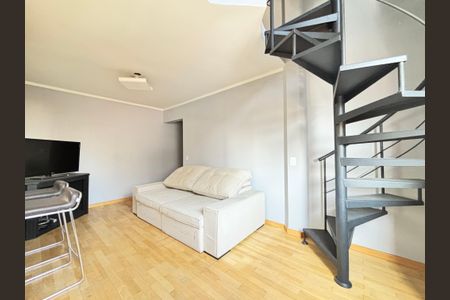 Sala de apartamento para alugar com 1 quarto, 49m² em Vila Olímpia, São Paulo