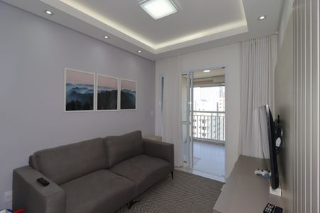 Sala de apartamento à venda com 2 quartos, 75m² em Jardim Bela Vista, Santo André