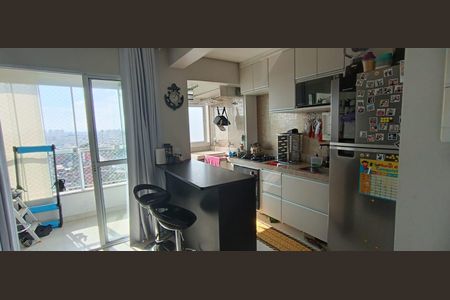 Sala/Cozinha de apartamento para alugar com 2 quartos, 48m² em Padroeira, Osasco